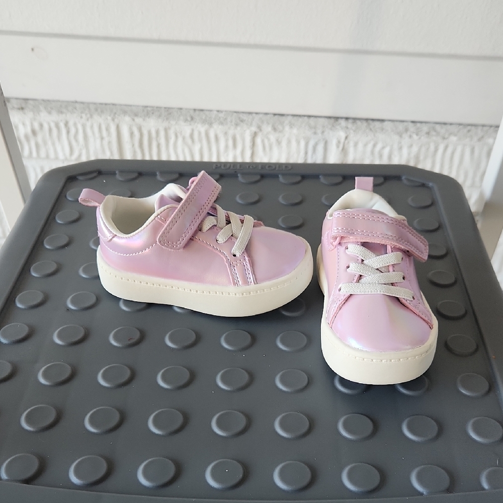 Carter's Pink Kids Sneakers with Velcro